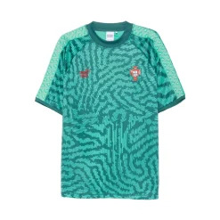 Abstract Print Crew Neck T-Shirt
