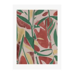 Abstract Print Short Sleeve Shirt