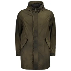Adjustable Hooded Fabric Jacket