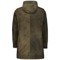 Adjustable Hooded Fabric Jacket