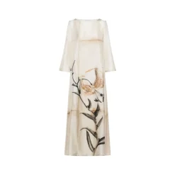 Aloe Silk Dress
