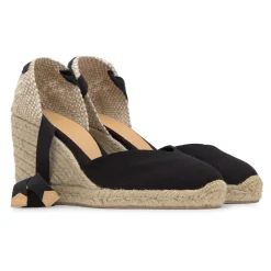 ALPARGATA WITH 9 CM WEDGE HEEL