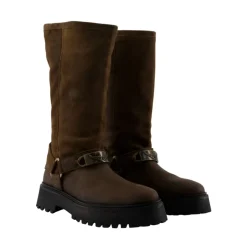 Angie Boots - Zadig & Voltaire - Leather - Brown