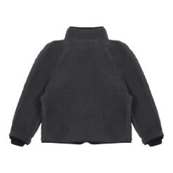 Anthracite Grey Faux Fur Jacket