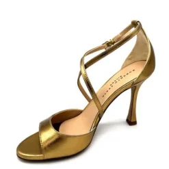 Antique Gold Leather Sandal