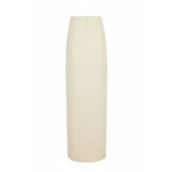 Asa, long ivory skirt-
