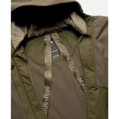 Asym Zipped Hooded Fleece