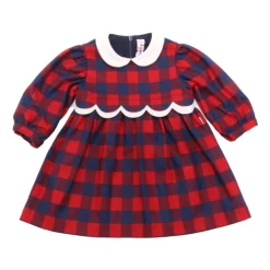 A21VL460W3051 Check Dress