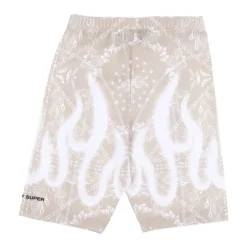 Bandana Print Cycling Shorts Leggings