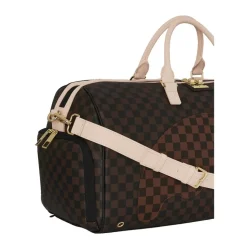 Bandolero Nouveau Duffle Bag Brown Check
