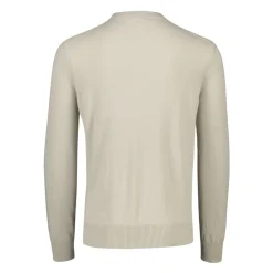 Beige Round Neck Sweater Asac_C