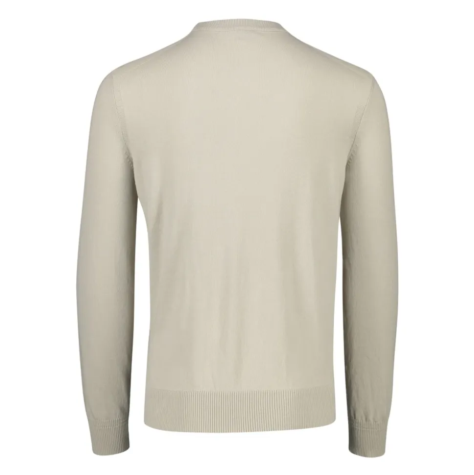 Beige Round Neck Sweater Asac_C