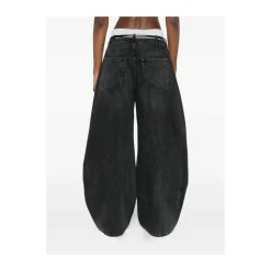 Belt-loop Belted Jeans