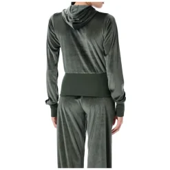 Bistretch Velvet Zip-up Hoodie
