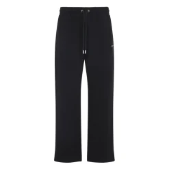 Black Cotton Trousers for Men