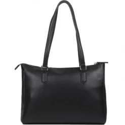 Black Crossbody Bag with Chain Strap