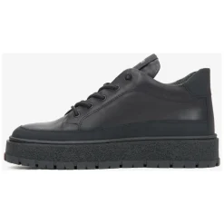 Black High-Top Sneakers