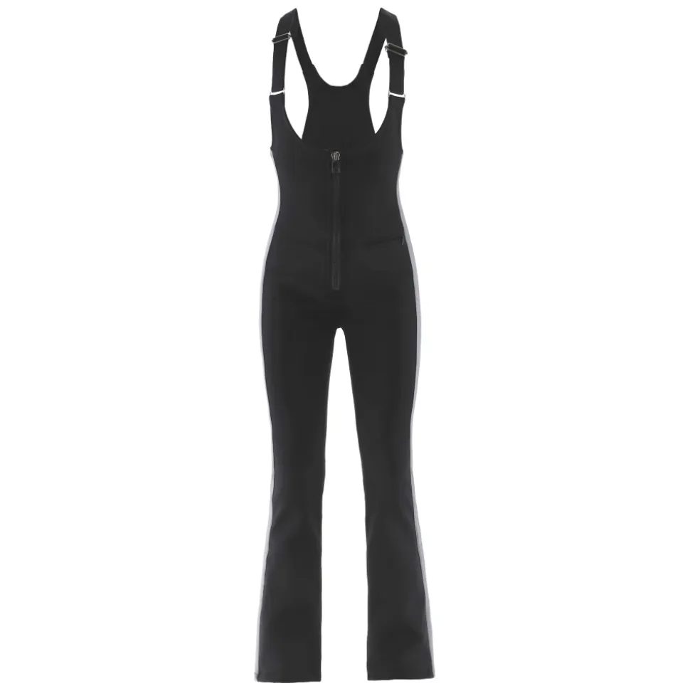 Black Jumpsuit with Rosy Details