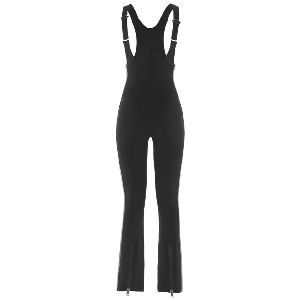Black Jumpsuit with Rosy Details
