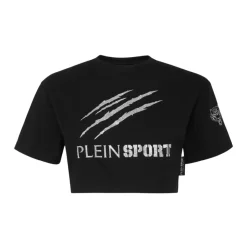 Black Short Logo Top