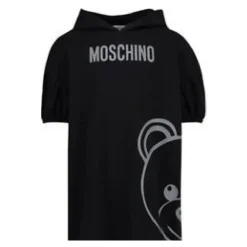 Black Short Sleeve Kids Dress