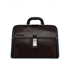 Blue Square Leather Doctor Bag