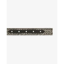 Boys Logo Belt in Beige