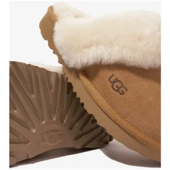 Brown Cozy II Slippers for Girls