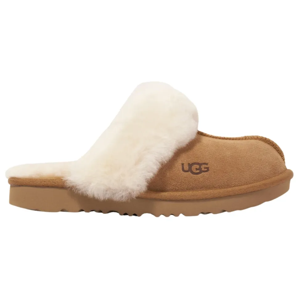 Brown Cozy II Slippers for Girls