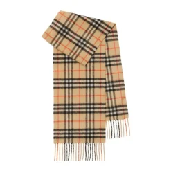 Check Cashmere Scarf