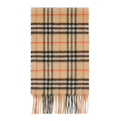 Check Cashmere Scarf