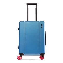 Clear Blue Hard Shell Suitcase