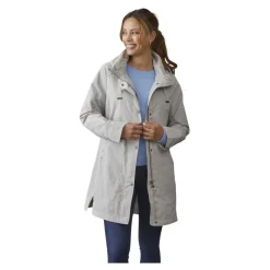Comfort Fit Offwhite Jacket with Hood