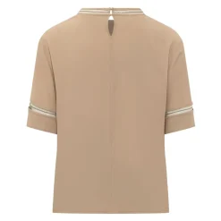 Crew Neck Short Sleeve Top