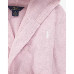 Hooded Plush Terry Bathrobe