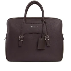Leather Shoulder Bag Hammered