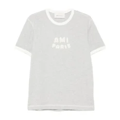 Logo Patch Tonal Embroidered Crew Neck T-Shirt