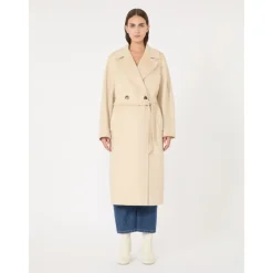 Long Double-Breasted Coat