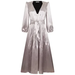 Long Satin Dress