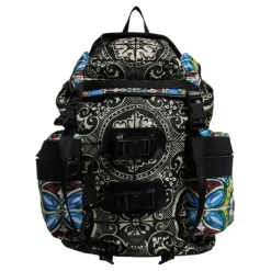 Maiolica Print Backpack