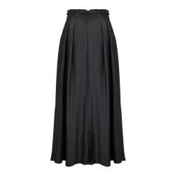 Mid-Length Flared Skirt
