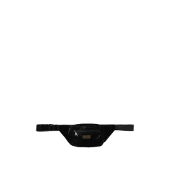 Nylon Belt Bag with Branded Plate