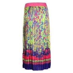 Pleated Midi Skirt