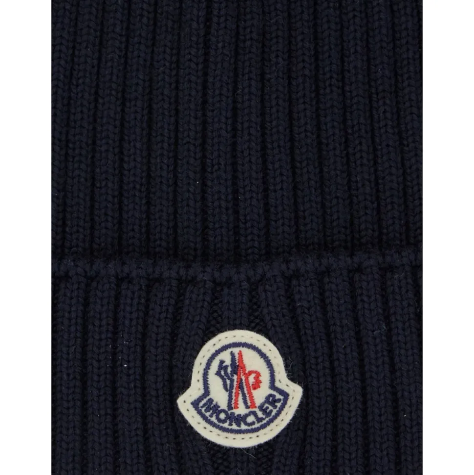 Ribbed Wool Beanie