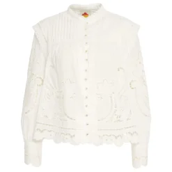 Richelieu Puff Sleeve Blouse