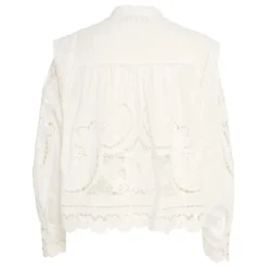 Richelieu Puff Sleeve Blouse
