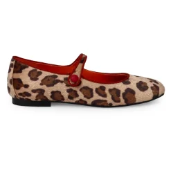 Spotted Flat Mary Jane Shoes
