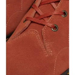 Suede Monkey Boots Rust Tan