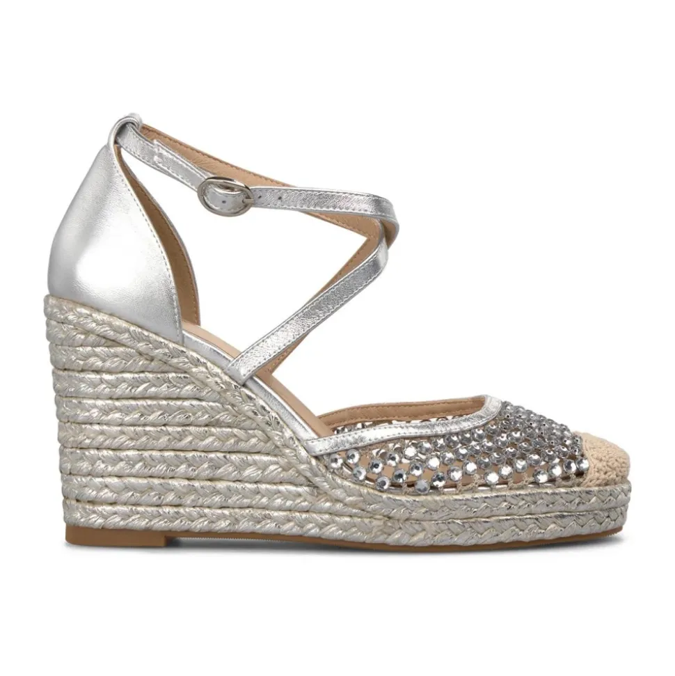 Valencian Sandal With Metal Mesh