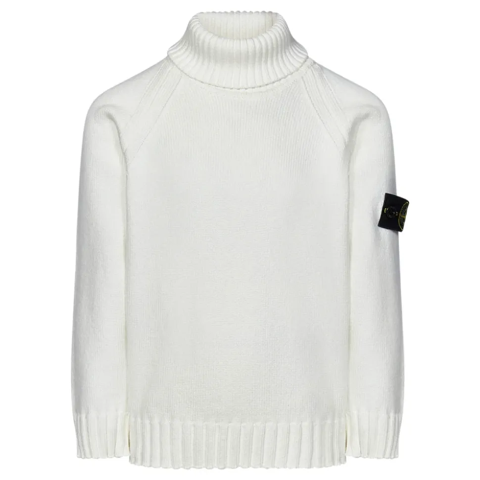 White Turtleneck Sweater